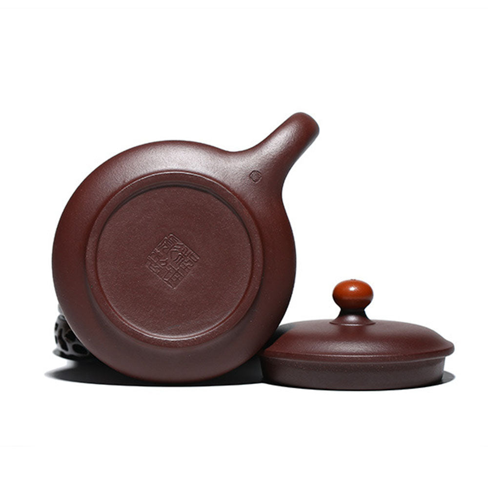 Premium Yixing Purple Clay Teacup for Birds - Handmade Chinese Ceramic Tea Cup for Tea Lovers - Perfect for Gongfu Tea Ceremony & Bird Watching Gifts