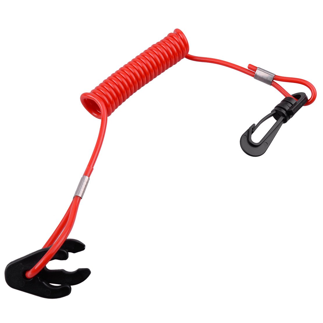 Premium Boat Kill Switch Lanyard - Floating Safety Tether Cord with Key Stop Switch for Emergency Engine Shutoff - Ideal for Fishing, Boating & Water Sports Safety