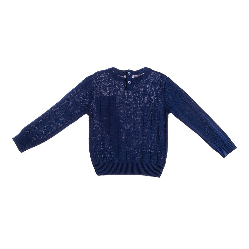 Attic 21 Boys NSW4294 Blue Sweater - Warm & Stylish Knitwear for School, Casual Outfits & Winter Activities