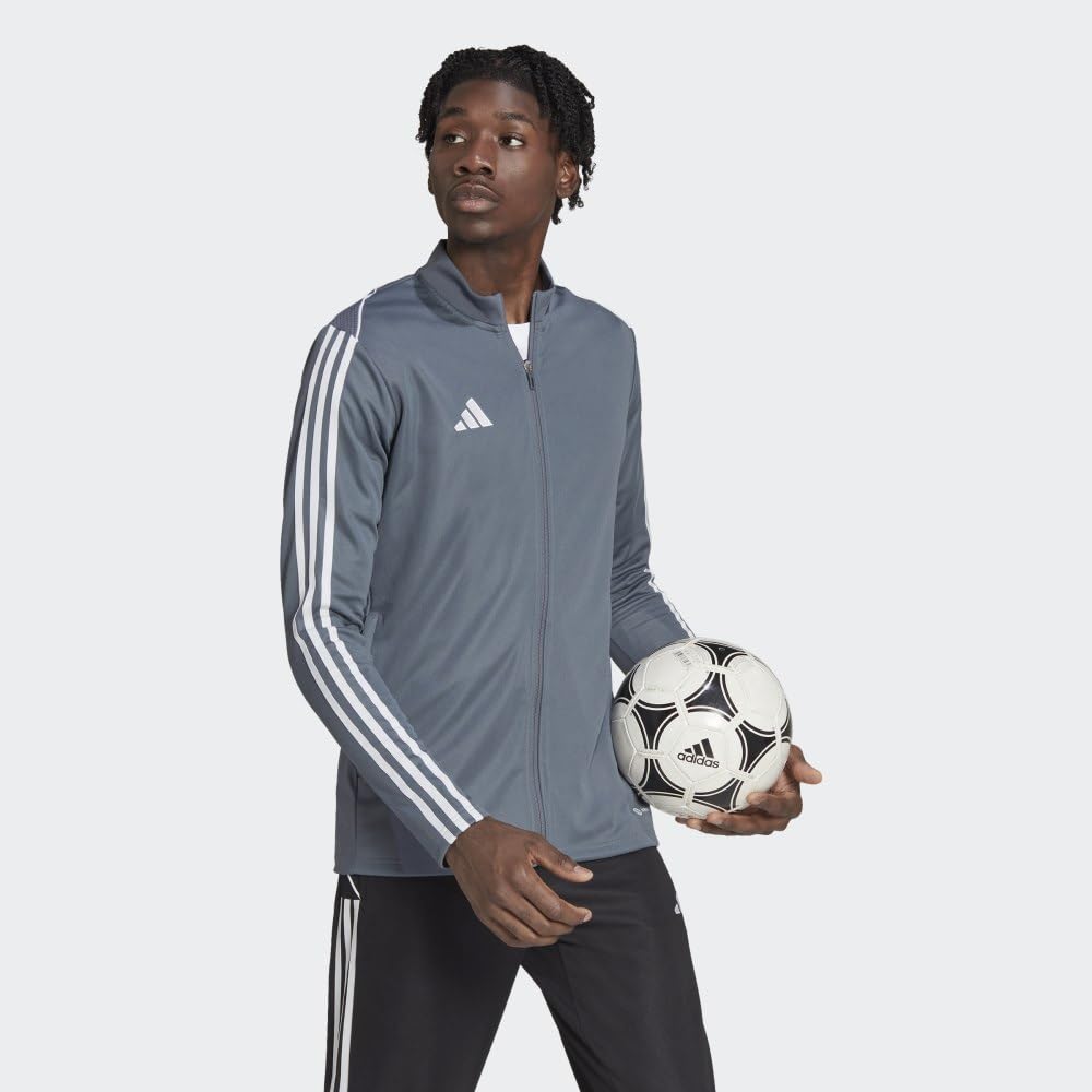 Adidas Men's Tiro 23 League Training Track Top - Lightweight Performance Soccer Jersey for Workouts & Gym - Perfect for Soccer Practice, Running & Athletic Training