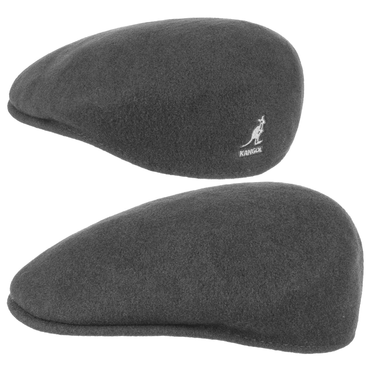 Kangol 504 Flat Cap for Men & Women - Classic Wool & Cotton Blend Hat for Casual & Outdoor Wear - Perfect for Hiking, Travel, and Everyday Style