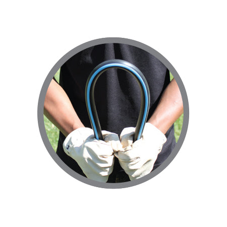 Irritrol EHF1295 010 D Super Blue Flexible Swing Pipe - 100ft for Lawn Sprinkler Systems & Garden Irrigation