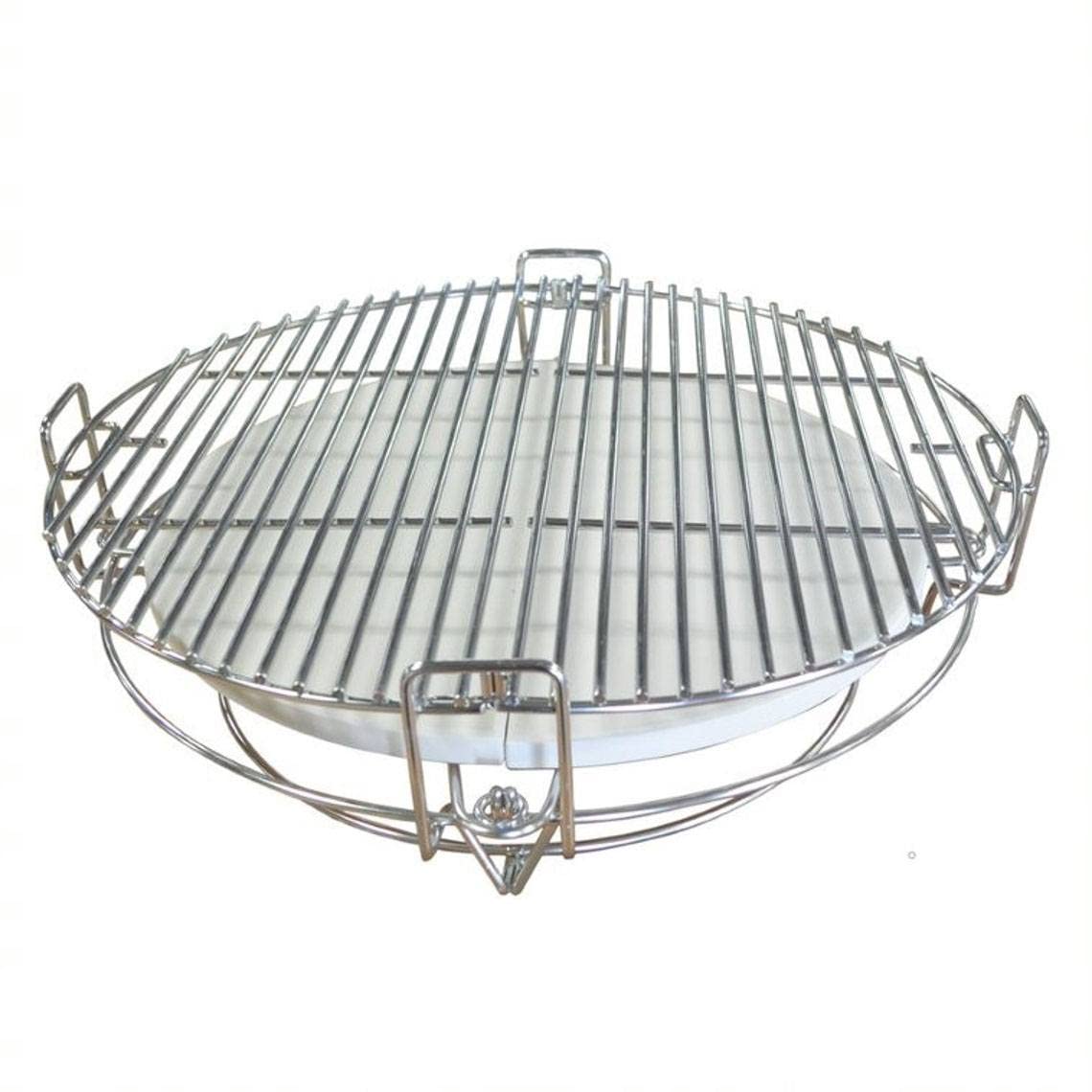 TITAN GREAT OUTDOORS Multi-Level Camping Cooking System - Heavy Duty Steel Frame Fits 15