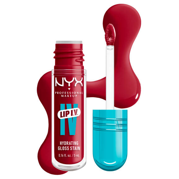 NYX Professional Makeup Lip Gloss Stain - Hydrating & Long-Lasting Lip Color for Dry Lips | Perfect for Everyday Wear, Date Night & Special Occasions