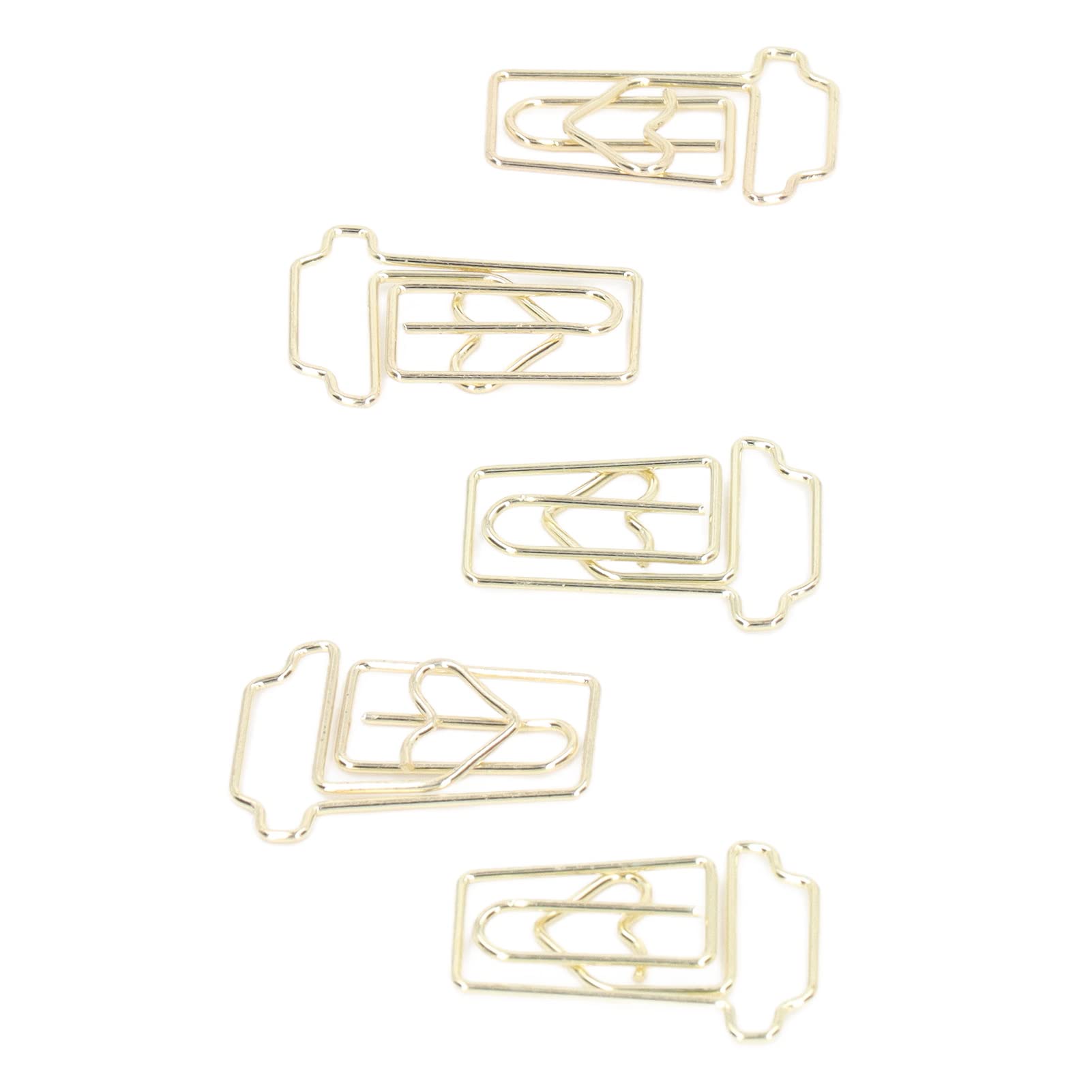 Coffee Cup Shaped Paper Clips - 100PCS Metal Office Supplies for File Organization | Home & Office Use | Perfect for Document Sorting, School Projects & Gift Wrapping