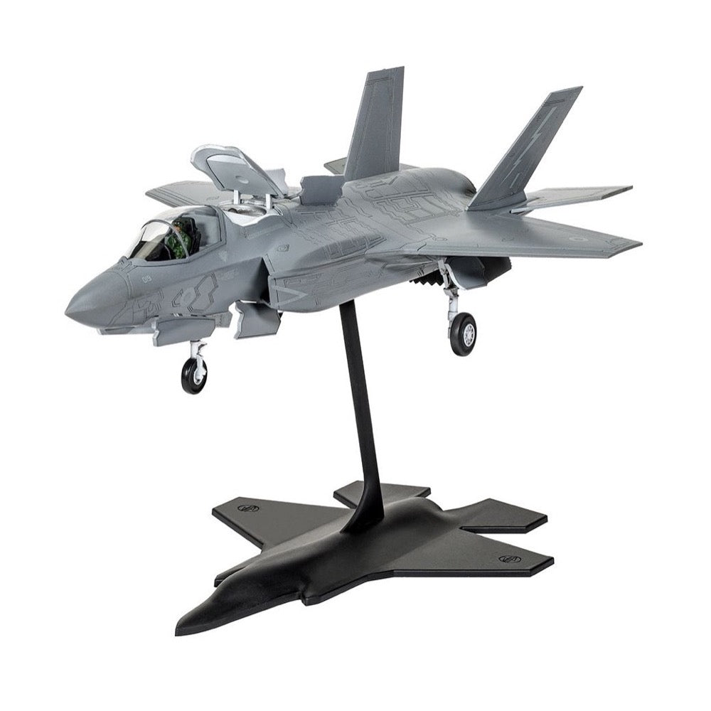 Airfix 55010 1/72 Scale Lockheed Martin F-35B Lightning II Model Kit - Starter Set for Beginners | Perfect for Aviation Enthusiasts & Collectors | Great for Display, Gifts & Hobby Projects