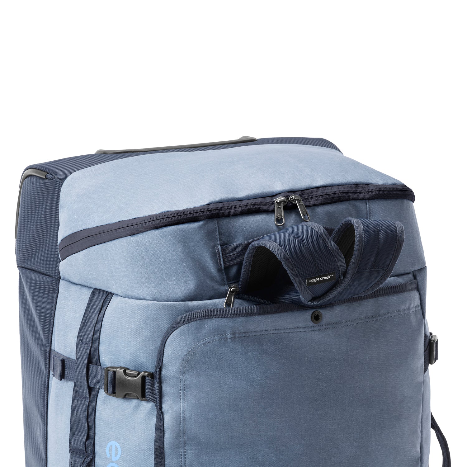 Eagle Creek Cargo Hauler XT Wheeled Duffel 32 Inch Durable Travel Bag - Glacier Blue for Adventure Travel & Outdoor Gear Storage
