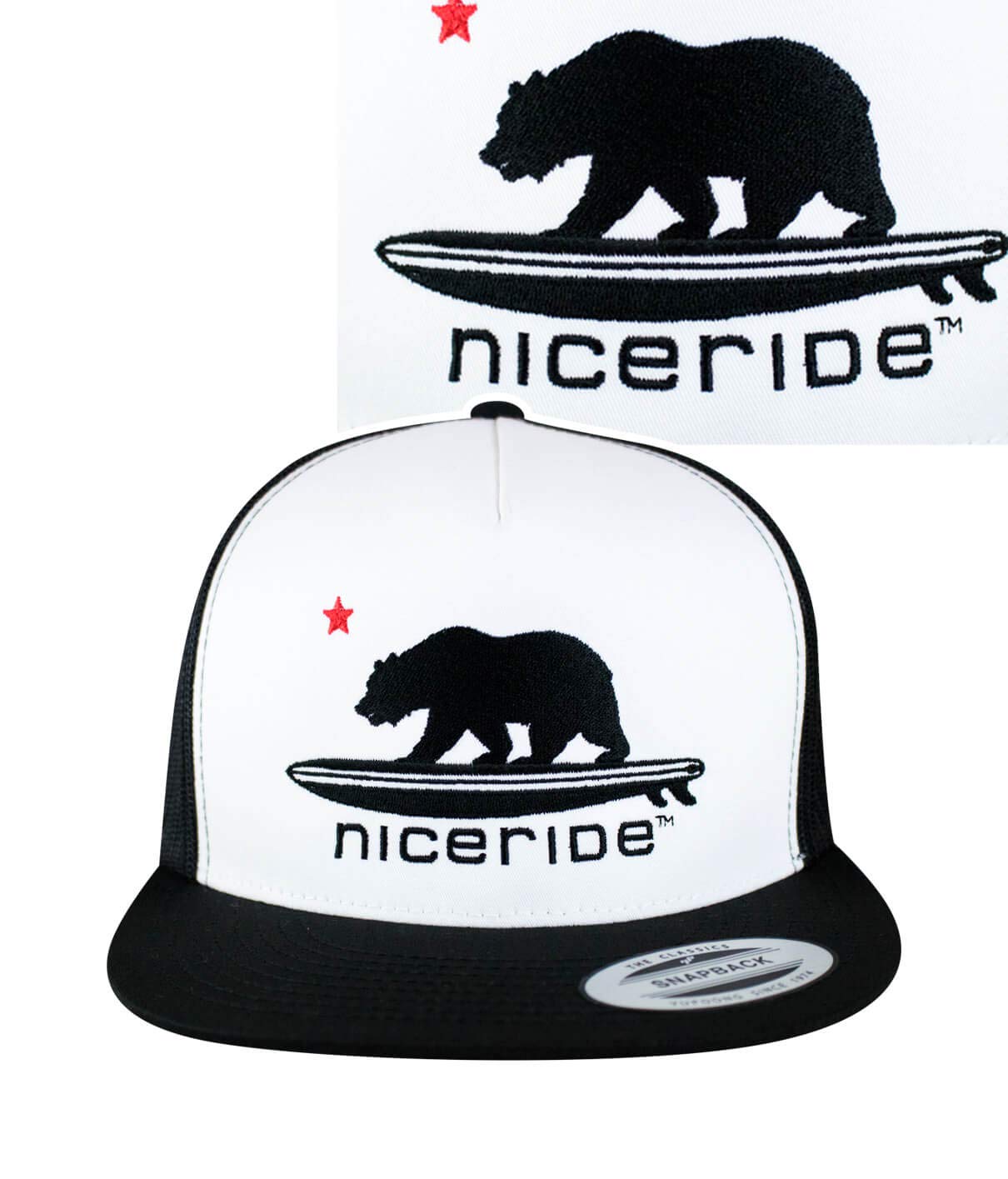 Hang 20 Classic Snapback Trucker Baseball Cap for Men & Women - Adjustable Mesh Back Hat for Surfing, Skateboarding & Outdoor Activities
