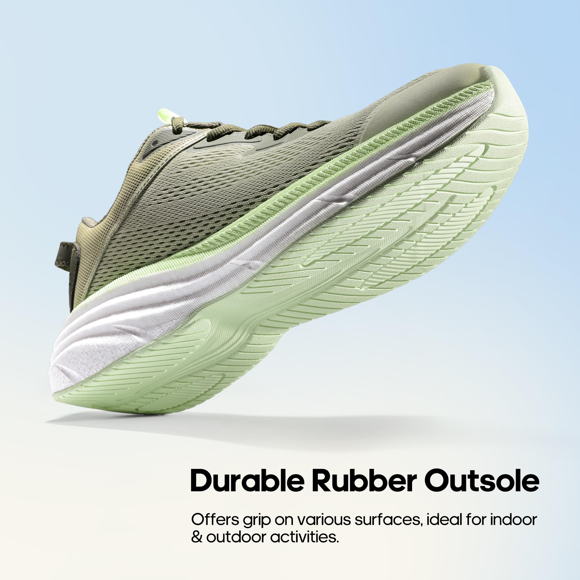 NORTIV 8 Men's Running Shoes - Lightweight Walking Tennis Sneakers with FlexLife Comfort, Cushioning & Non-Slip Sole for Gym Workout, Jogging & Cross Training - Breathable Athletic Shoes for Men