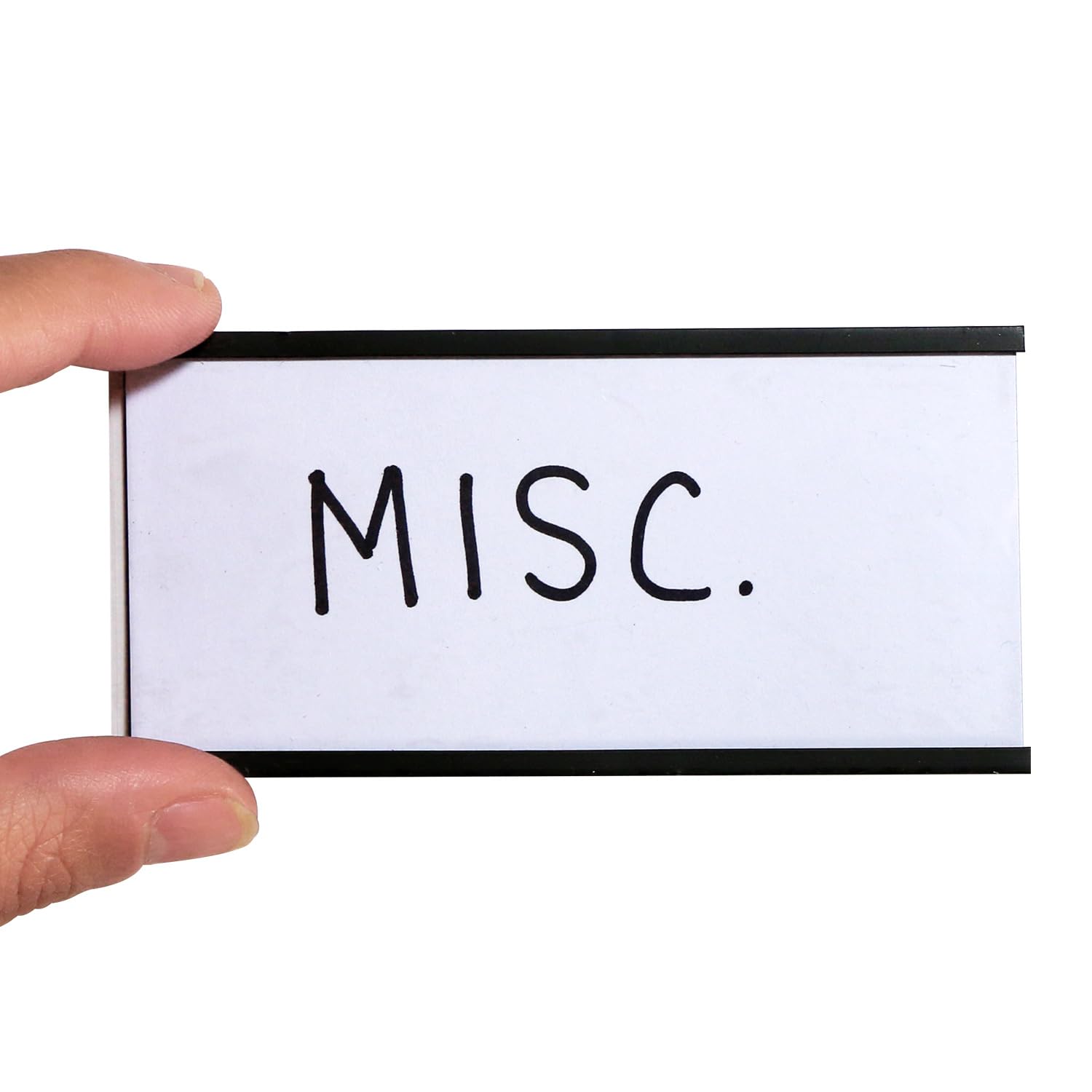SmartSign Magnetic 'C' Channel Label Holders - 2