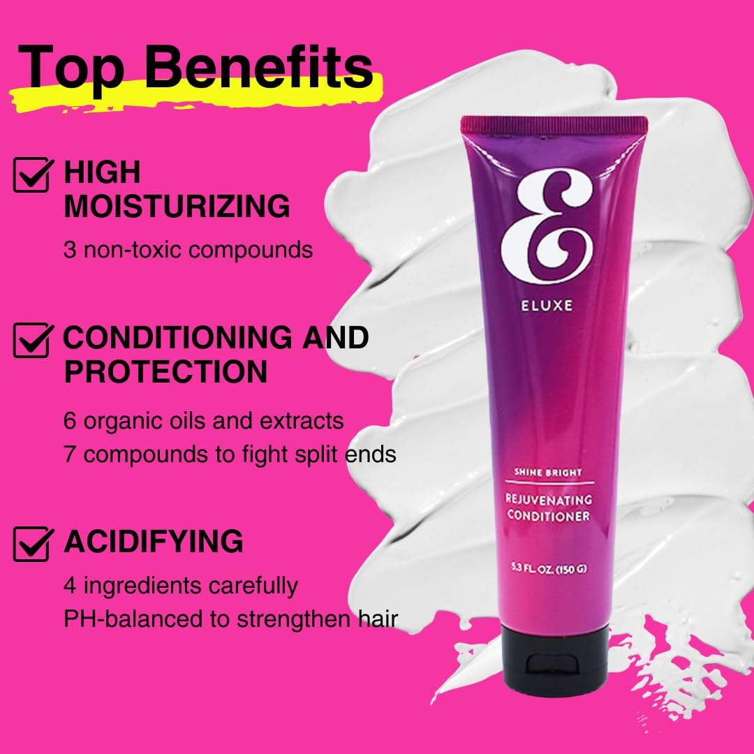 Go Glow Kit - Carbonic Acid Shampoo & Conditioner Set for Ultra Smooth Silky Hair | Frizz-Free & Glossy Glass Hair Treatment | Perfect for Daily Hair Care & Salon-Like Results at Home