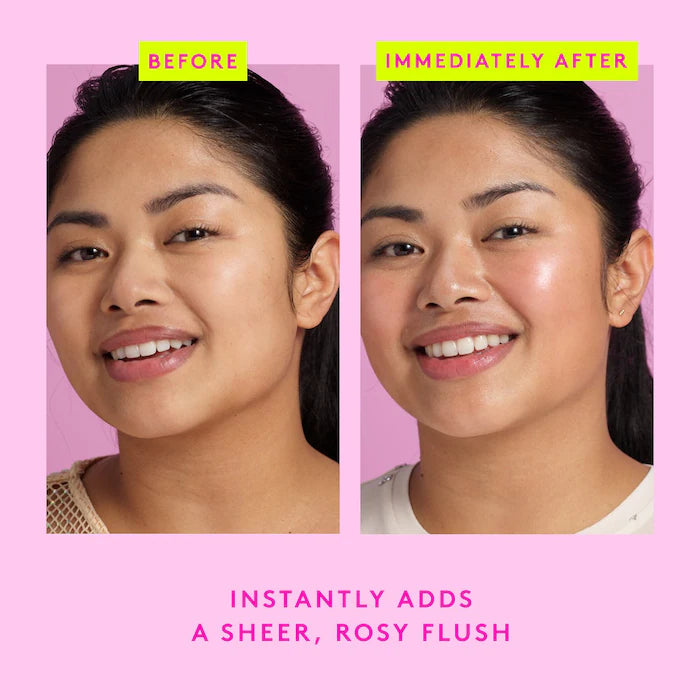Drunk Elephant Rosi Glow Drops Vitamin F Liquid Blush - Hydrating Cheek Tint for Natural Flush | Perfect for Daily Makeup & No-Makeup Looks