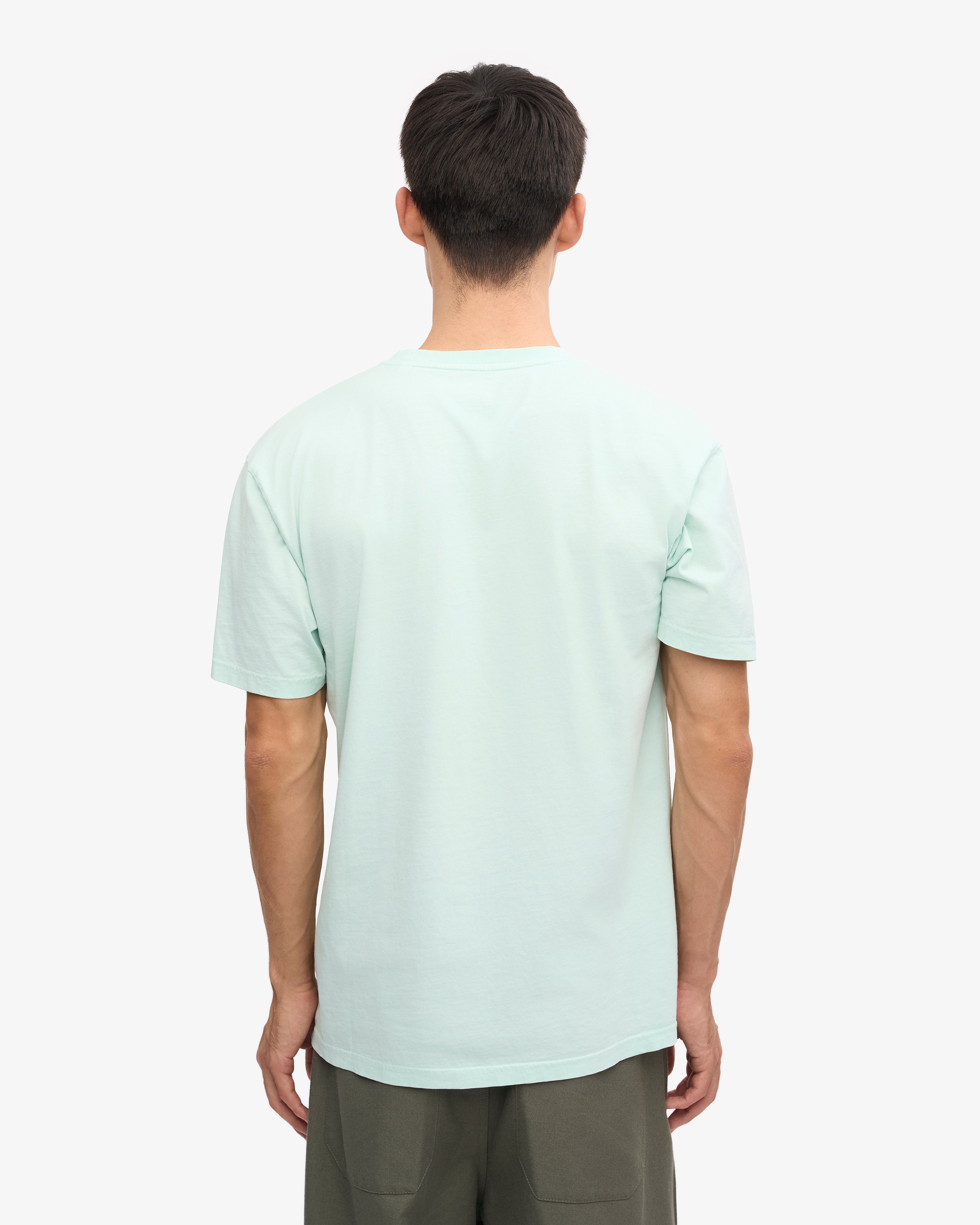 Classic Organic Cotton T-Shirt for Men & Women - Light Aqua - Soft & Comfortable Casual Wear for Everyday Use, Outdoors, and Travel