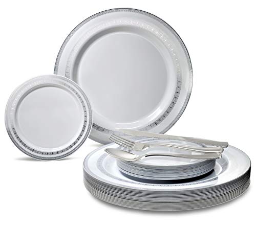 A6. Lace White & Silver, Silver Silverware