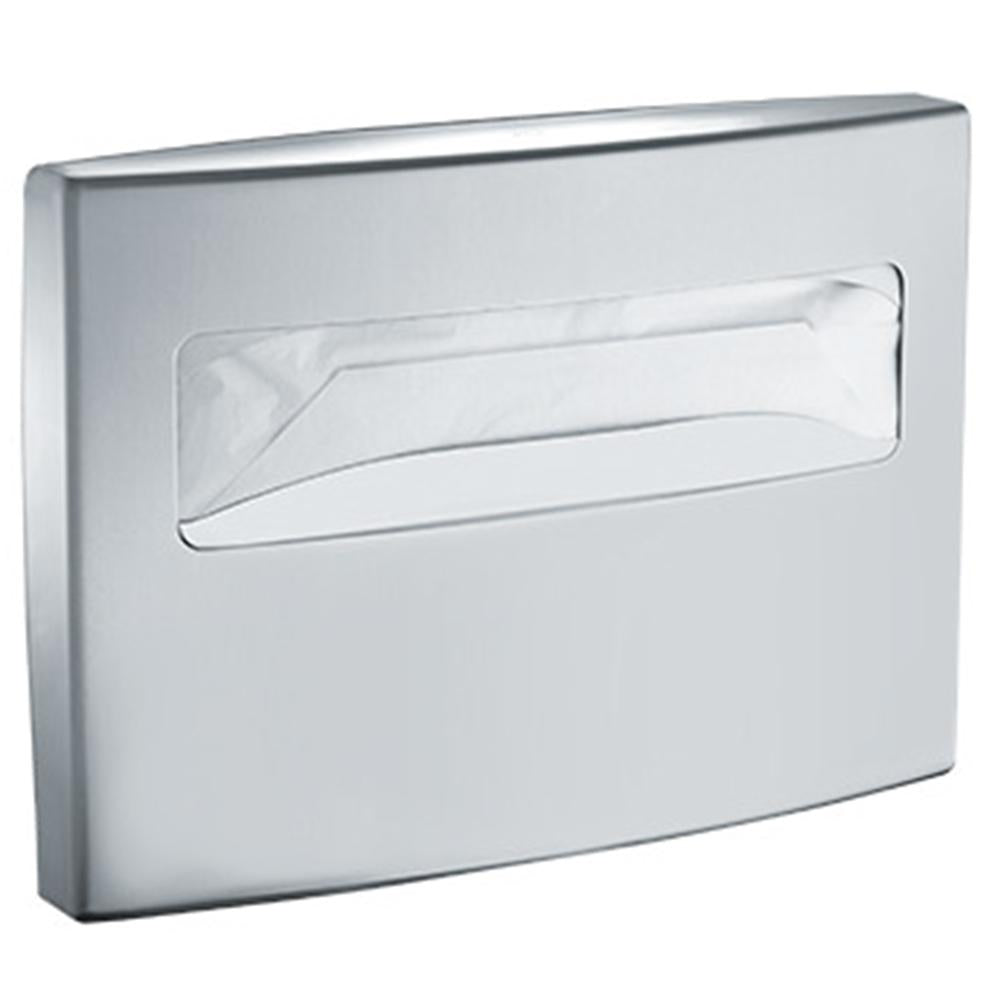 ASI 20477 SM Roval Seat Cover Dispenser - Surface Mounted Satin Finish | Professional Salon & Spa Equipment for Hygiene Protection
