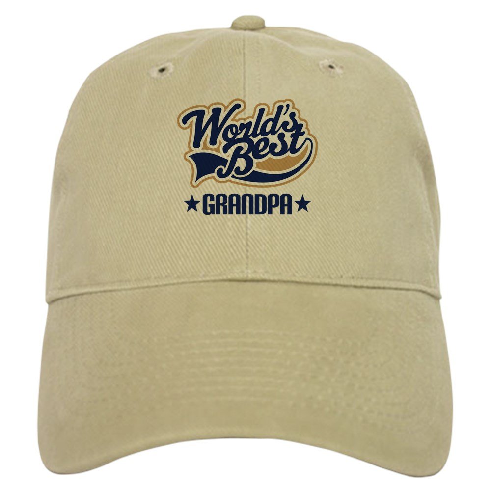 World's Best Grandpa Adjustable Baseball Cap - Perfect for Father's Day, Birthday Gifts & Family Reunions