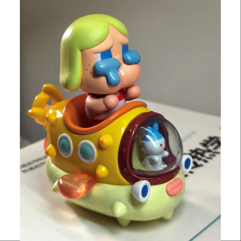 Pop Mart PopCar Water Party Series Crybaby - Cute Collectible Vinyl Figure for Kids & Adults - Perfect for Home Decor, Party Favors, and Toy Collections