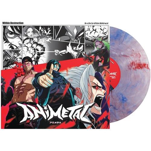 Animetal Vinyl LP Record - Clear, Red, White, Blue Marble Colors | High-Quality Collectible for Music Lovers & Audiophiles | Perfect for Home Decor, DJ Sets, and Vinyl Collections