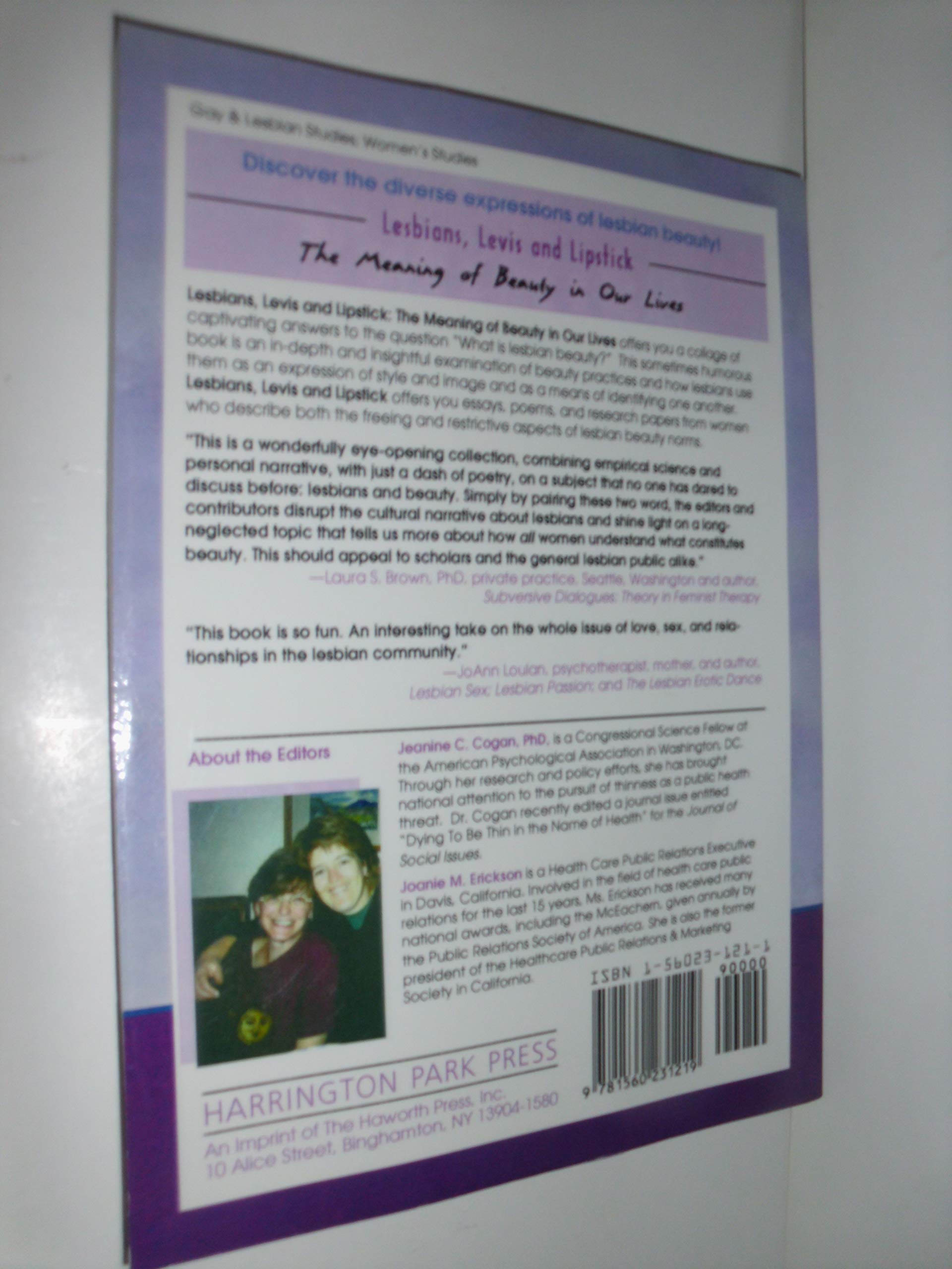 Lesbians, Levis, and Lipstick: Exploring LGBTQ+ Culture and Fashion in Gay & Lesbian Studies - Perfect for Pride Events, Academic Research & LGBTQ+ History Enthusiasts