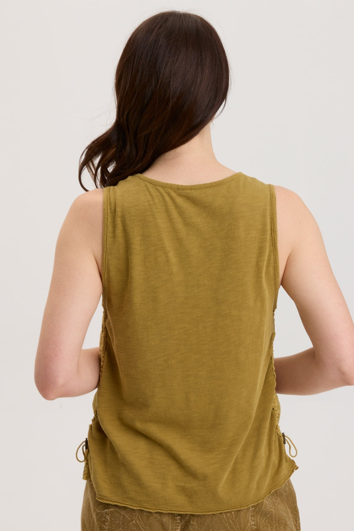 Ileana Tank Top - Herbsaint Pigment Women's Casual Blouse for Summer Outfits & Beach Wear