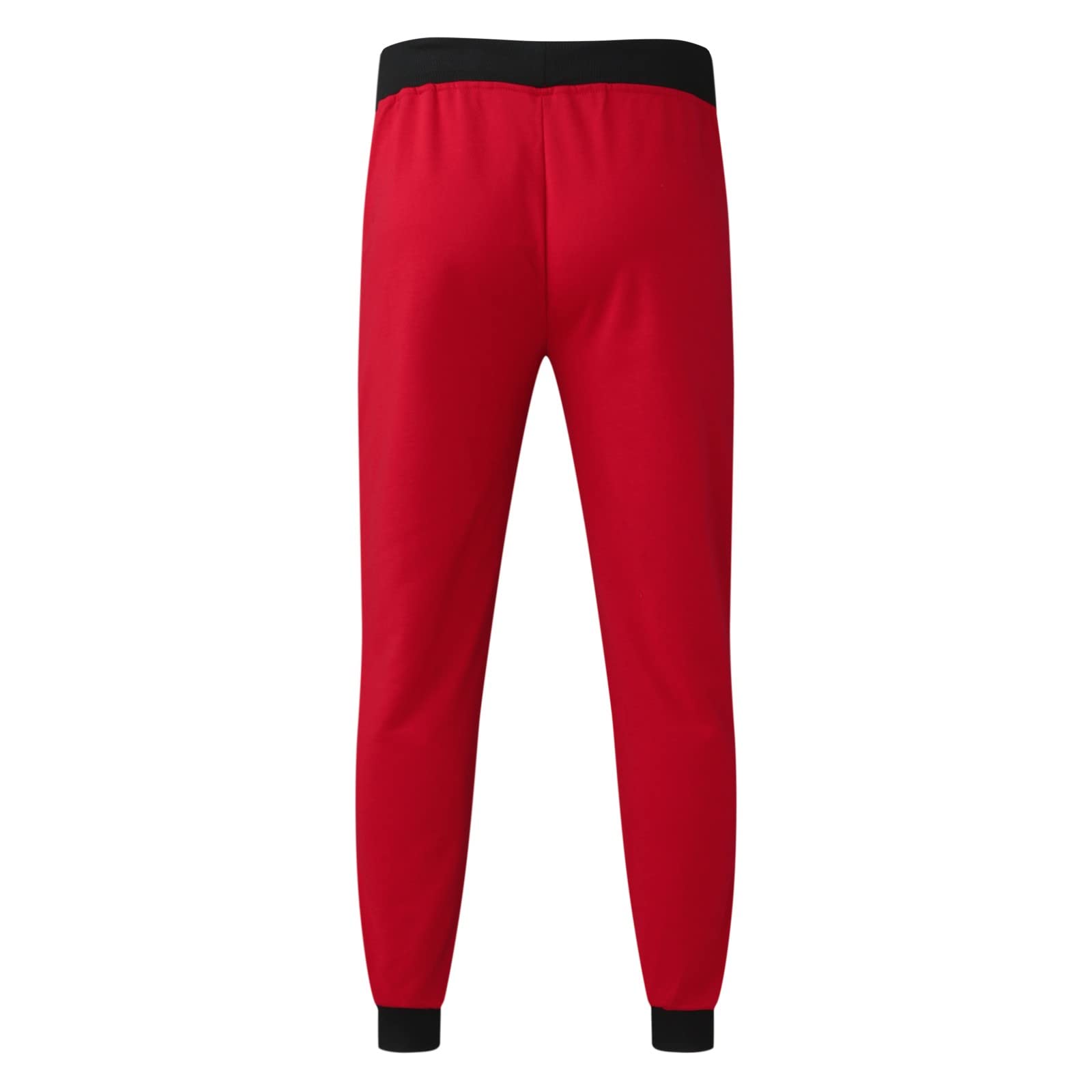 Men's Stretch Casual Jogger Pants with Zipper Pockets - Slim Fit Sweatpants for Running, Gym & Lounge Wear - Drawstring Waist Athletic Pants for Workout & Everyday Comfort