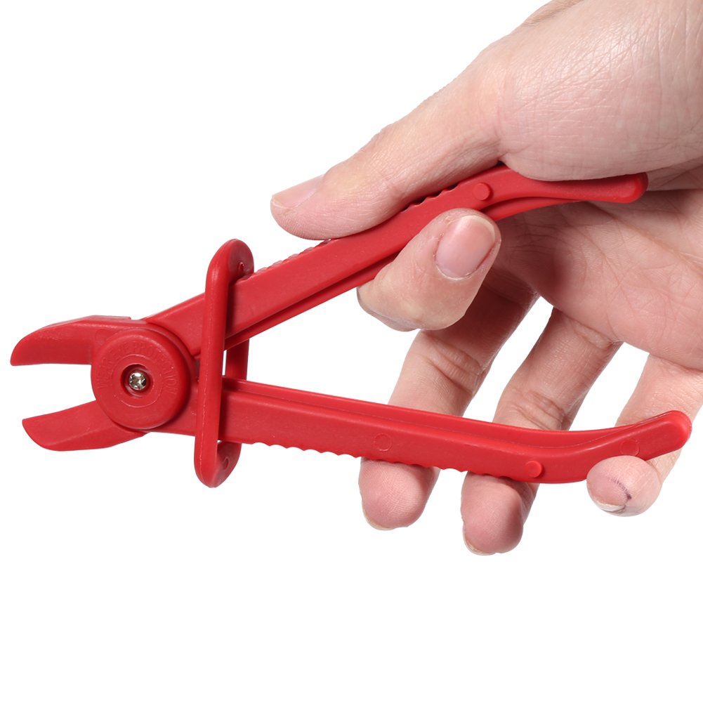 Flexible Hose Pliers Set - 3pc Nylon Clamp Tool for Brake Fuel Water Lines - DIY & Auto Repair
