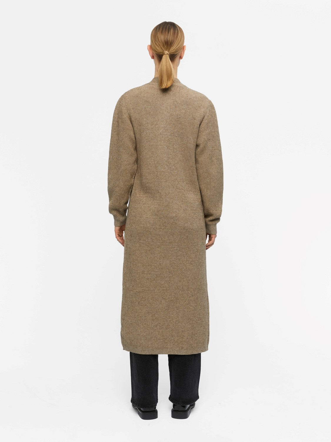 Malena Cardigan (Fossil Melange) - Soft Women's Knit Sweater for Fall & Winter | Perfect for Office, Date Night & Cozy Evenings