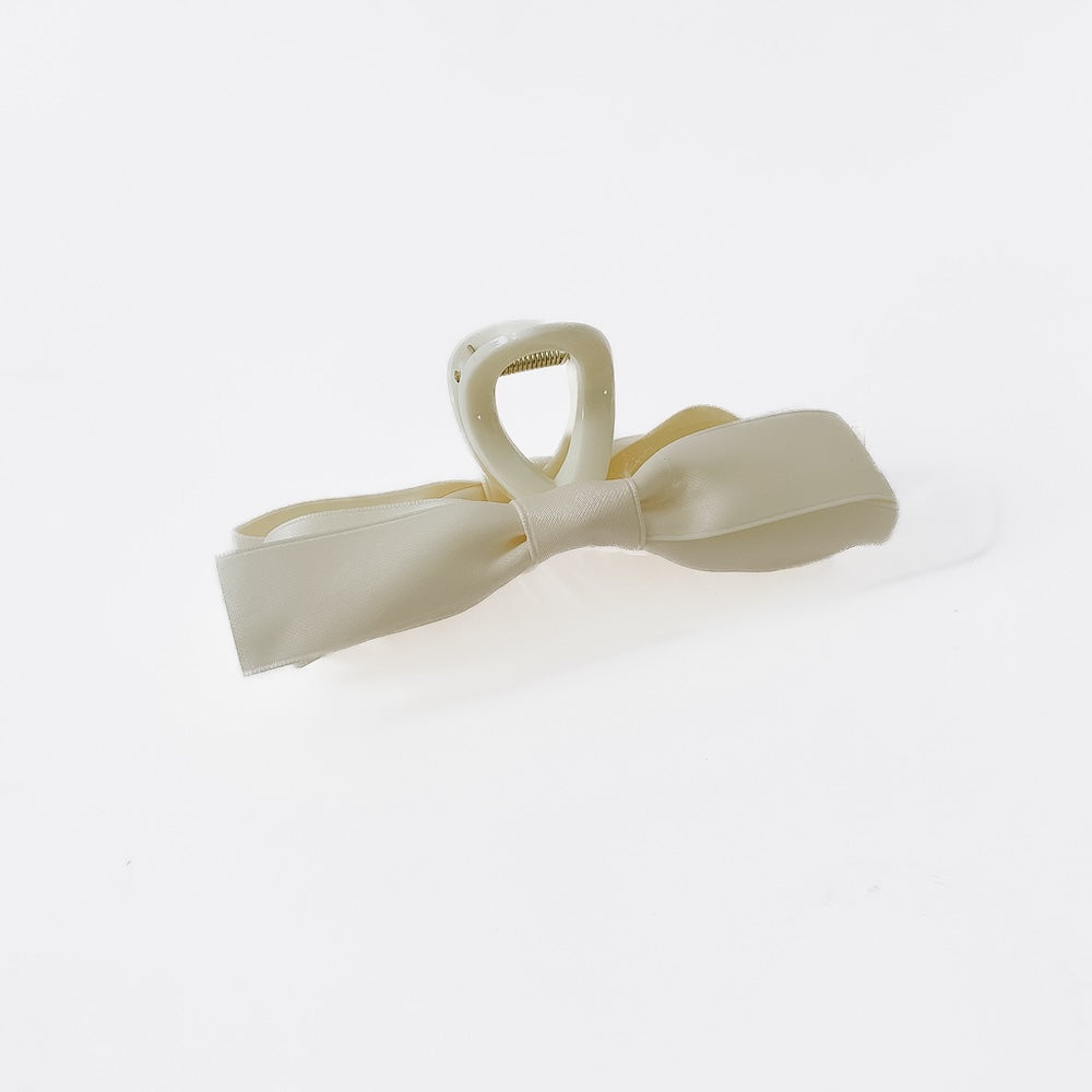 Haven Hair Bow Claw Clip - Non-Slip Hair Clips for Women & Girls, Fashion Hair Accessories for Ponytails & Updos - Perfect for School, Work, Parties & Weddings