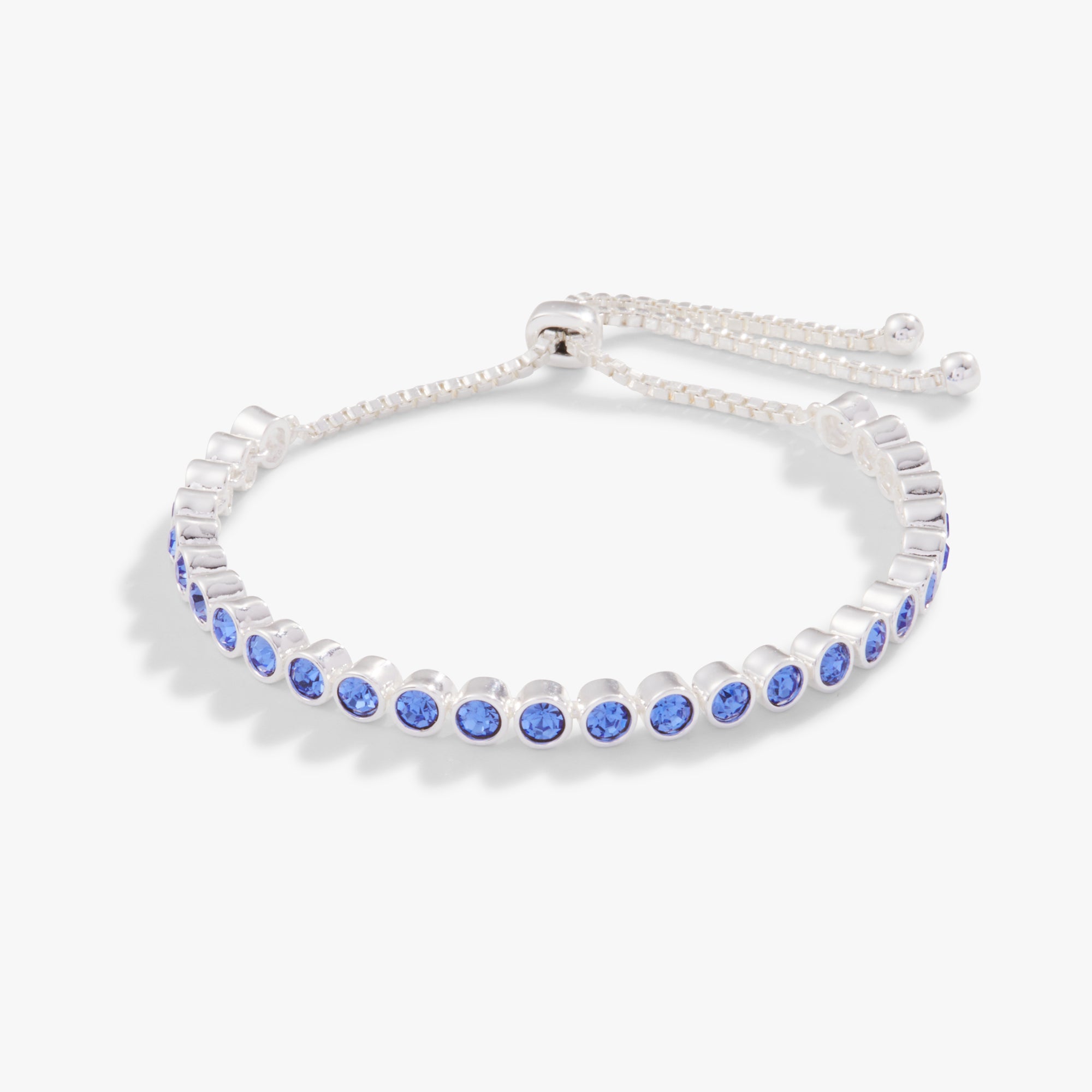 Elegant Bolo Tennis Bracelet with Genuine Sapphire Stones | Perfect for Weddings, Parties & Everyday Wear