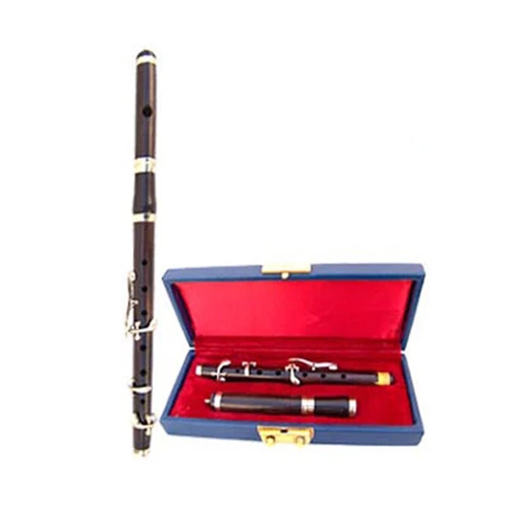 Premium Ebony Wood Marching Flute - Professional Band Instrument for Parades, Concerts & Outdoor Performances