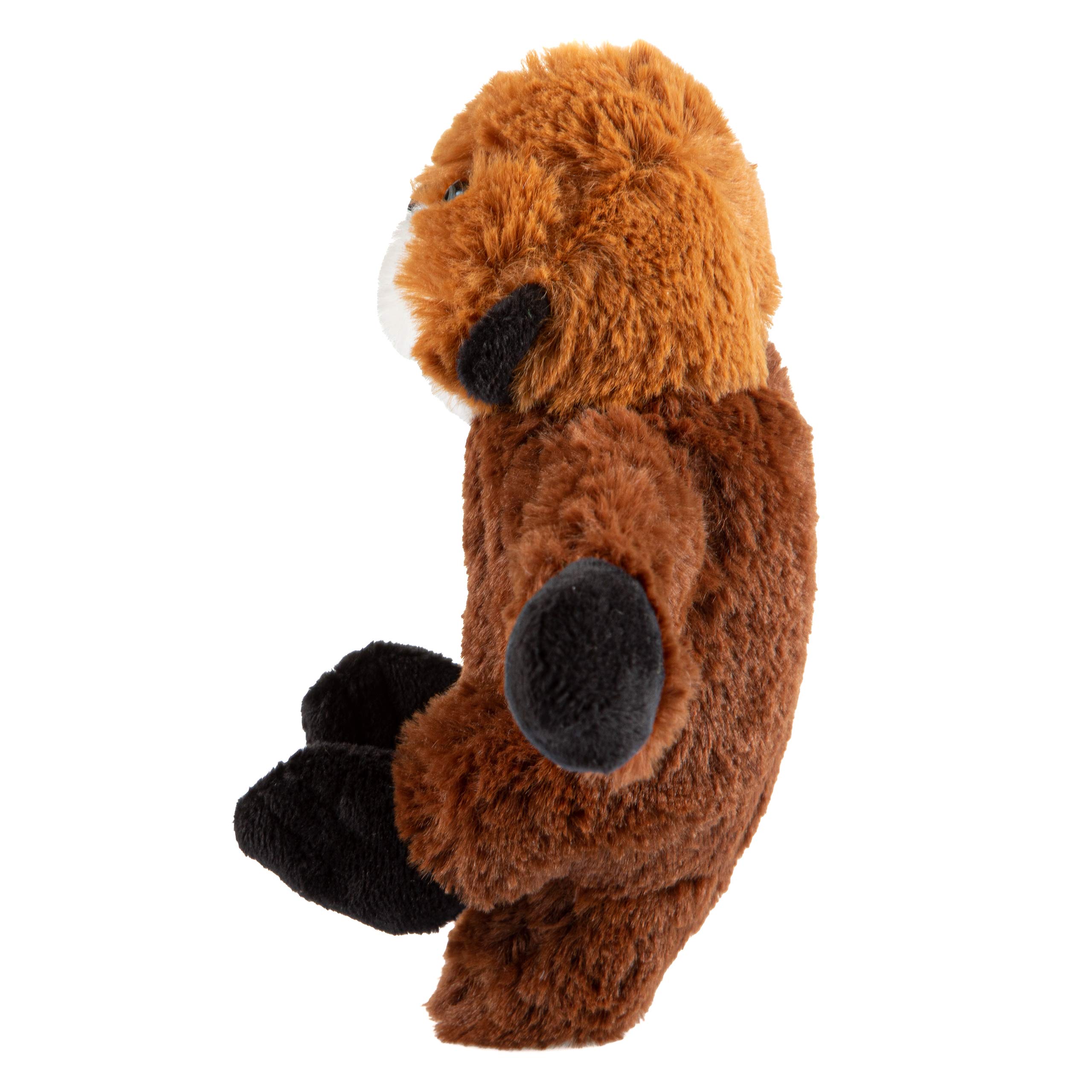 Wild Republic Huggers Otter Plush Toy - 8 Inch Soft Stuffed Animal with Slap Bracelet for Kids | Cute Gift for Birthdays, School Rewards & Cuddling Companion