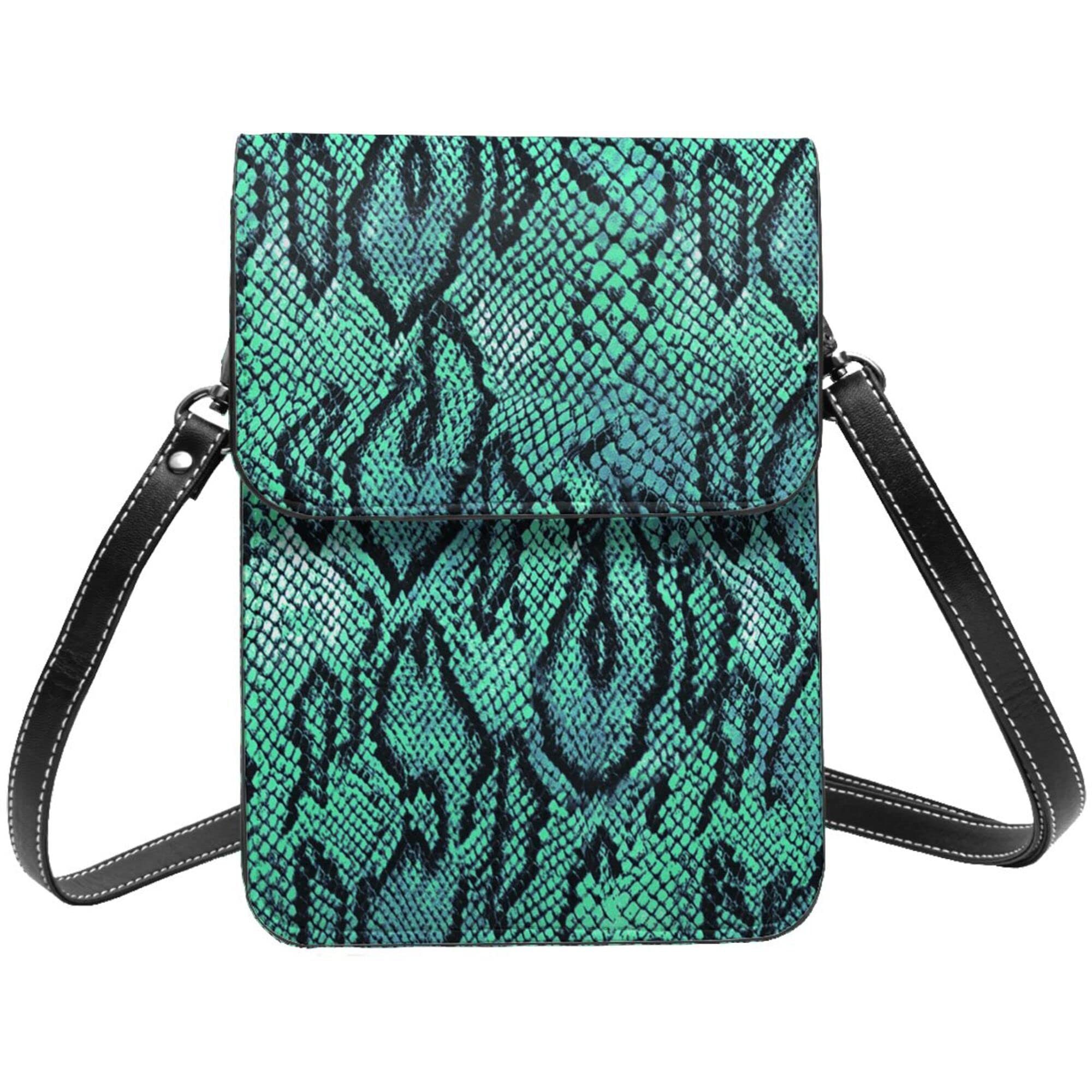 Women's Small Leather Crossbody Phone Purse - Lightweight Shoulder Bag & Cellphone Wallet for Everyday Use, Travel, and Shopping