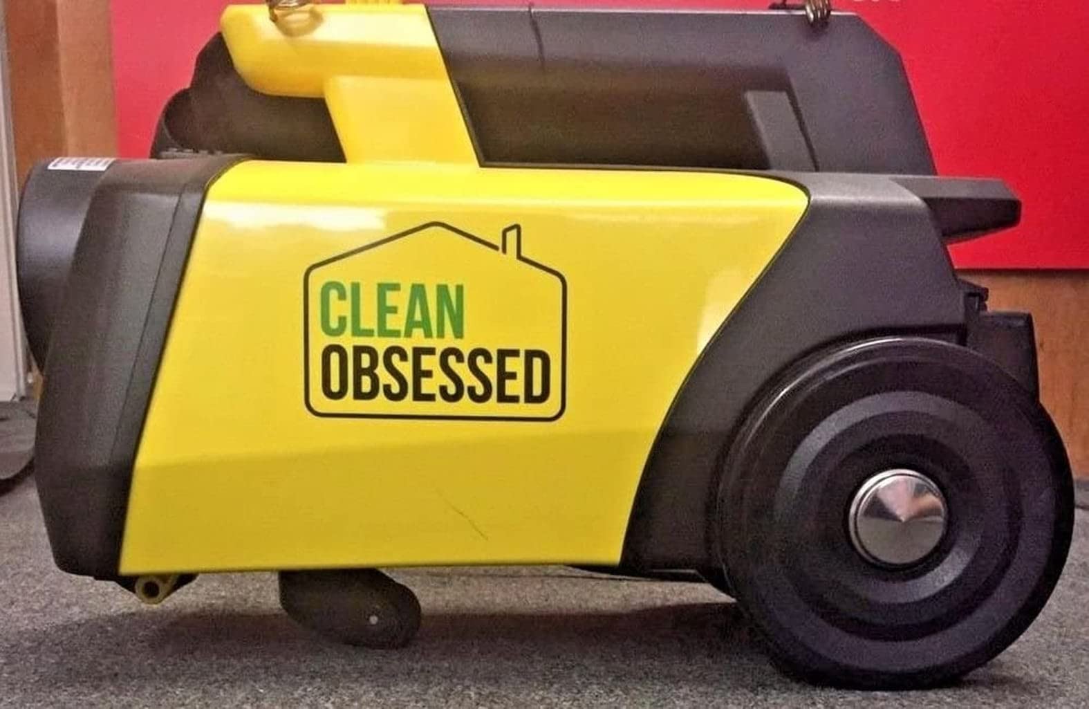 Clean Obsessed Commercial HEPA Canister Vacuum CO711 - Powerful 3-Stage Filtration System for Deep Cleaning in Offices, Hotels, and Commercial Spaces