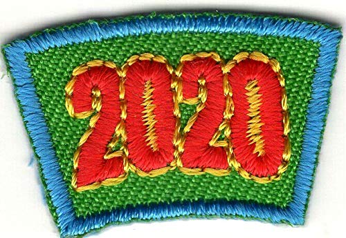 2020 SEGMENT Iron On Patches for Scouts - Small Embroidered Badges for Boys & Girls - Perfect for Cub Scouts, Camping Gear & DIY Clothing Projects
