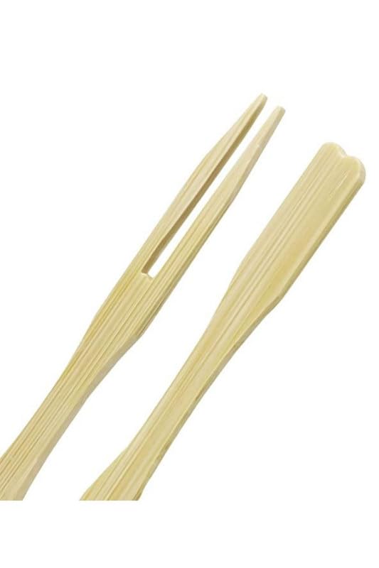 Eco-Friendly Disposable Wooden Fruit Forks - 3.5 Inch Mini Cocktail Picks (Pack of 160) - Perfect for Parties, Picnics, and Fruit Appetizers - Sustainable Wooden Cutlery for Snacks and Hors d'Oeuvres