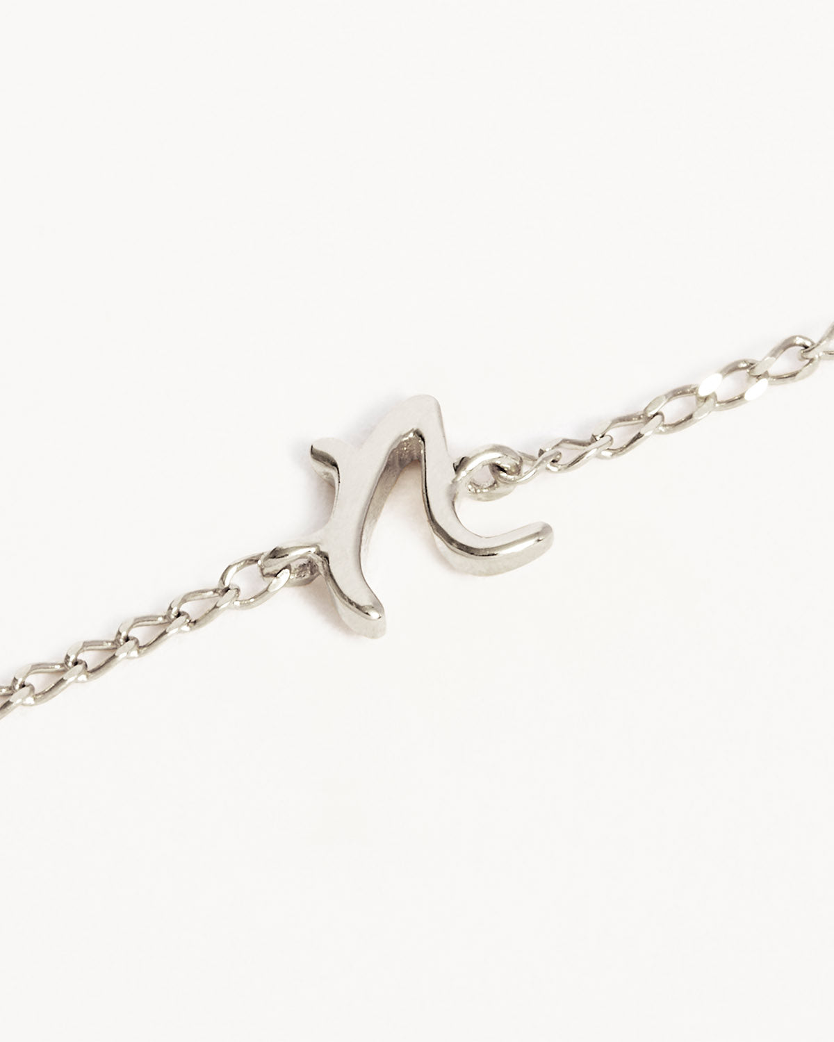 Sterling Silver Love Letter Bracelet - Engraved Romantic Gift for Her - Perfect for Anniversaries, Valentine's Day & Special Occasions