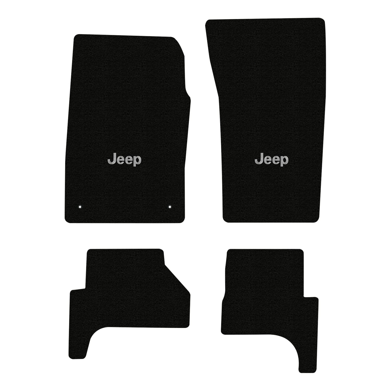 Premium Lloyd Mats Custom-Fit Carpeted Floor Mats for 1984-1992 Grand Wagoneer - Luxury Black Car Floor Liners (4-Piece Set - Front & Rear) - Perfect for Road Trips & Daily Commutes