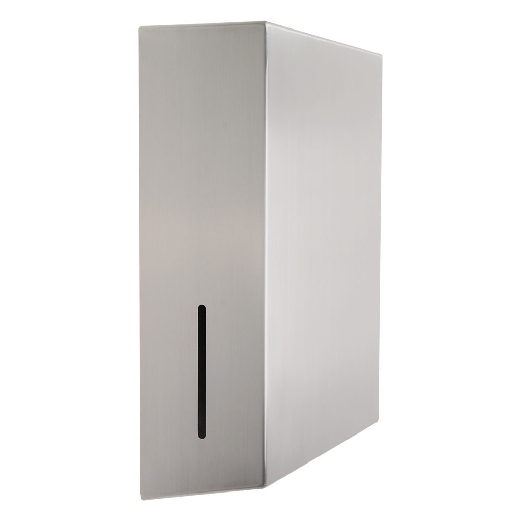 Bobrick B 9262 Fino Collection Surface Mounted Paper Towel Dispenser - Commercial Grade Hand Towel Holder for Restrooms, Kitchens & Offices - Durable Stainless Steel Design