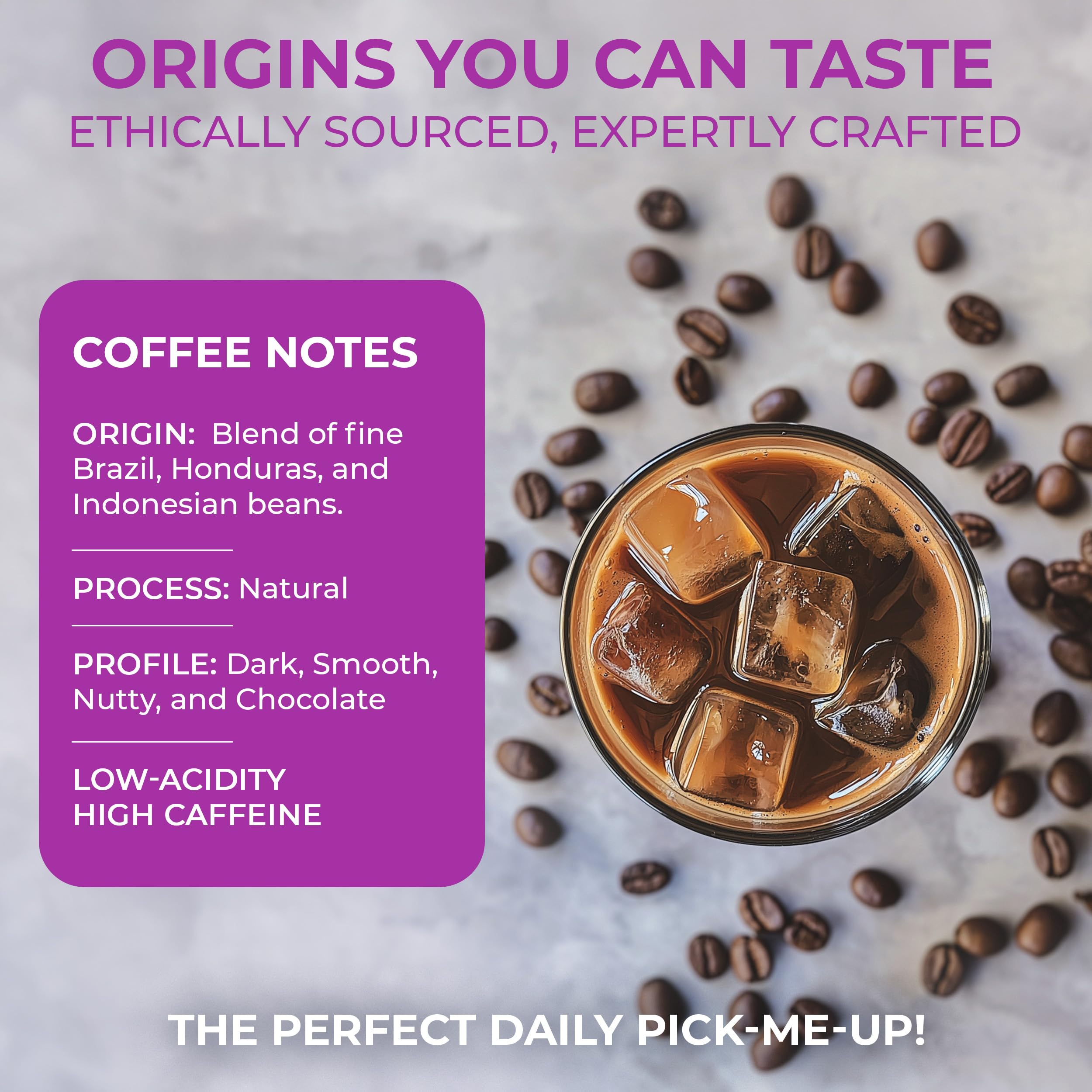 Katy’s Cold Brew Coffee Pitcher Packs – 6 Large Premium Cold Brew Tea Bags with Smooth, Bold Brazilian Coffee Beans | Easy, Mess-Free Brewing for Iced Coffee Lovers | No Straining Needed | 100% Woman-Owned Small Business | Makes 32 Cups | Perfect for Home, Office, Camping & Gifts