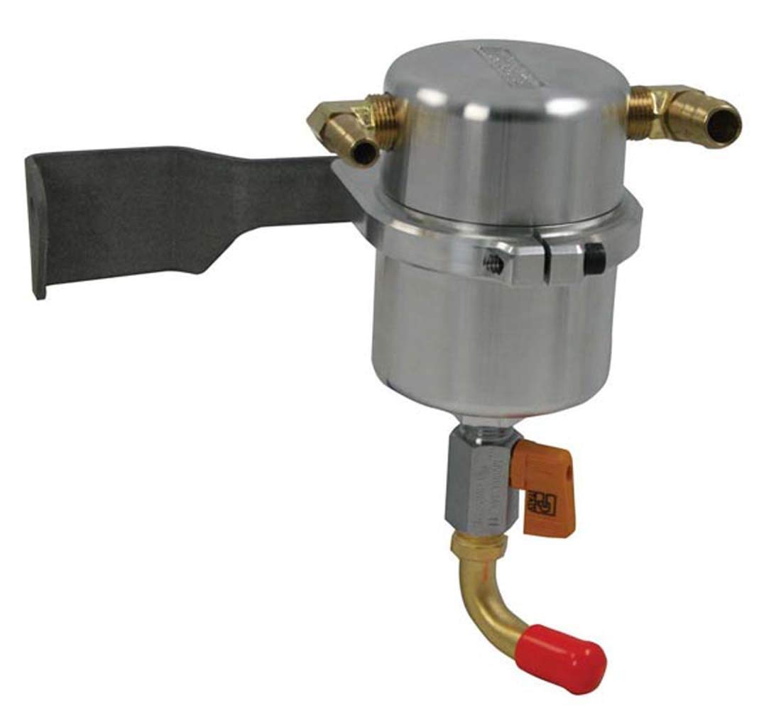 Moroso 85511 High Performance Air & Oil Separator for Toyota Tundra - Catch Can for Engine Protection & Improved Performance (2007-2021 Models) | Ideal for Off-Roading, Towing & Performance Upgrades