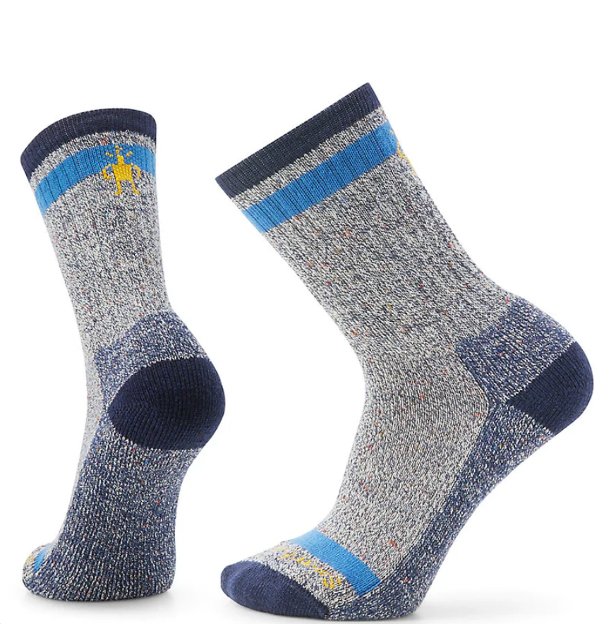 Premium Men's Everyday Larimer Crew Socks - Soft Cotton Comfort Socks for Work, Casual & Outdoor Activities - 6-Pack Breathable Athletic Socks for Daily Wear, Hiking & Sports
