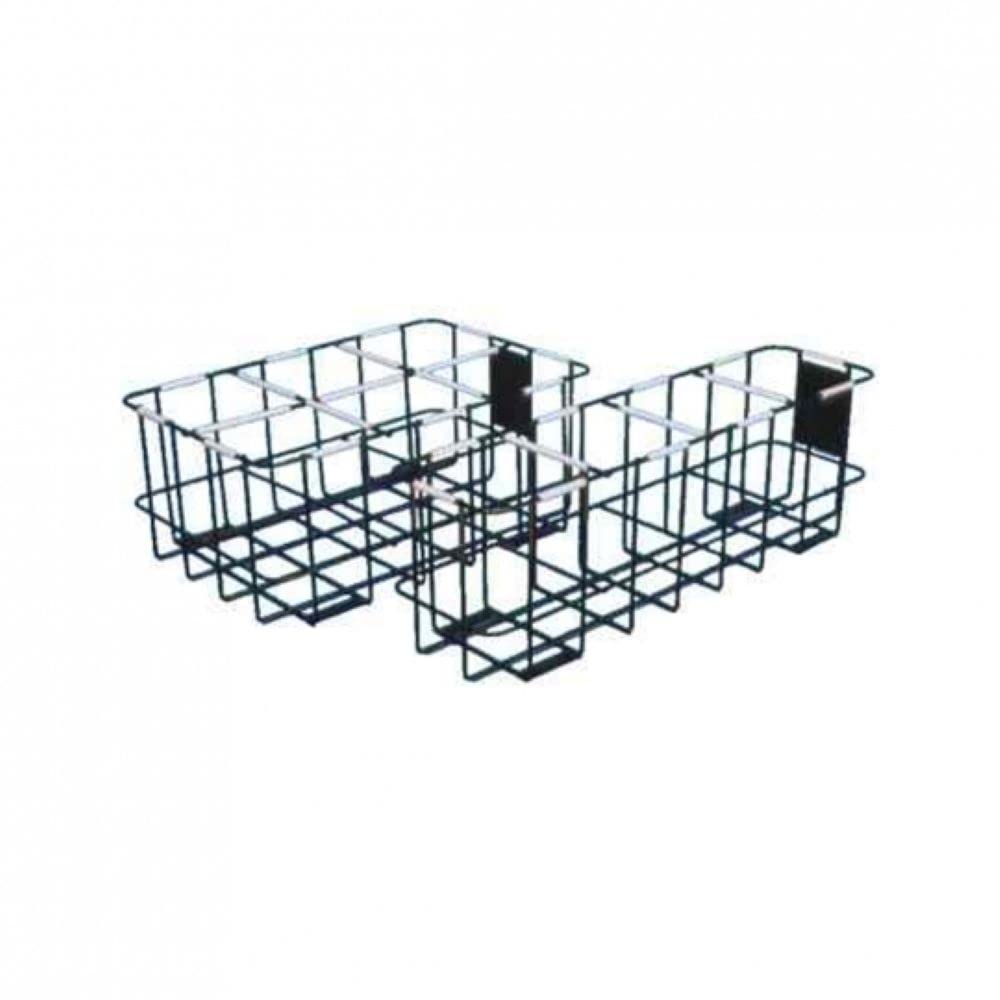 Trident Coated Cushioned Wire Air Cylinder Rack - Heavy Duty Storage Organizer for Scuba Tanks, Oxygen Cylinders & Industrial Gas Bottles - Perfect for Dive Shops, Medical Facilities & Workshops