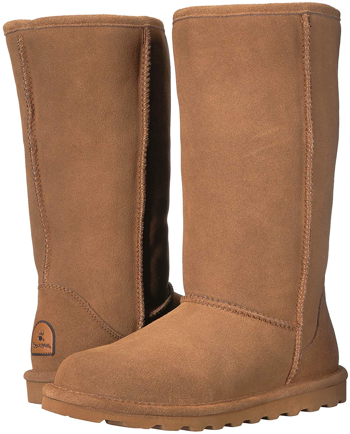 BEARPAW Women's Elle Tall Fashion Boots - Waterproof Winter Snow Boots for Women, Comfortable & Warm, Perfect for Hiking, Walking, and Outdoor Activities