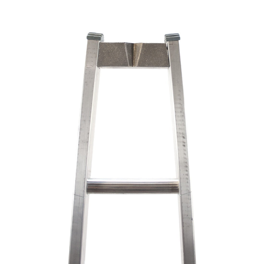 6 Foot Metallic Ladder Top Vee Groove - Heavy Duty Aluminum Ladder for Construction, Roofing & Home Improvement Projects
