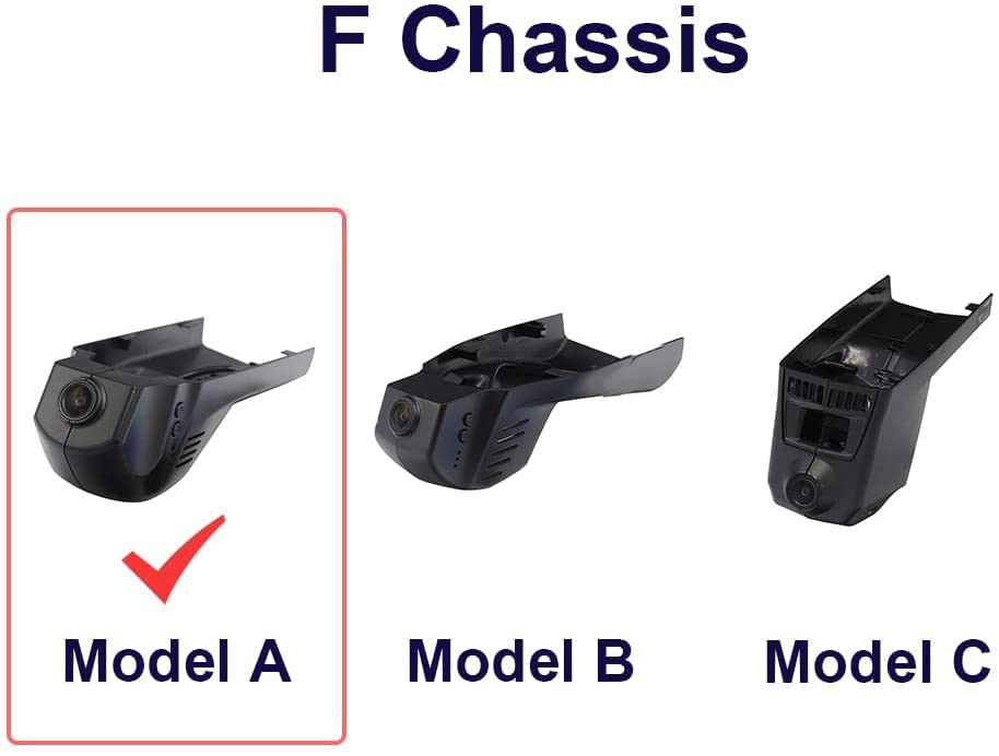 FITCAMX 4K Dash Cam for BMW 1/2/3/4/5/6/7 Series X1 X2 X3 X4 X5 X6 F Chassis - OEM Style WiFi Car Camera with G-Sensor, UHD Video, Wireless Plug & Play & 64GB Card | Perfect for Night Driving, Road Trips and Accident Evidence Recording