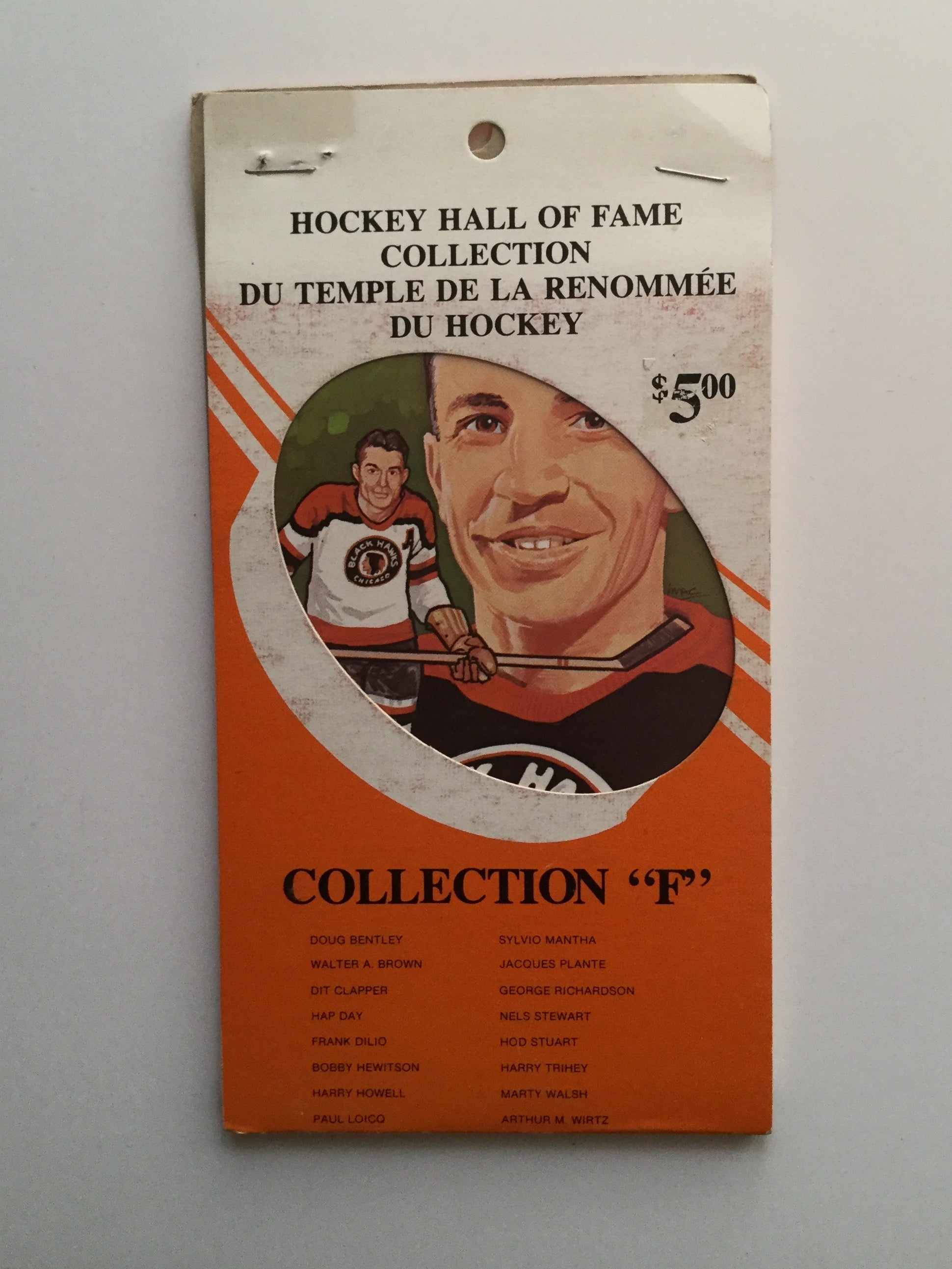 Vintage 1980s Hockey Hall of Fame Series F Postcard Set - Perfect for Collectors, Sports Memorabilia Fans & Hockey Enthusiasts