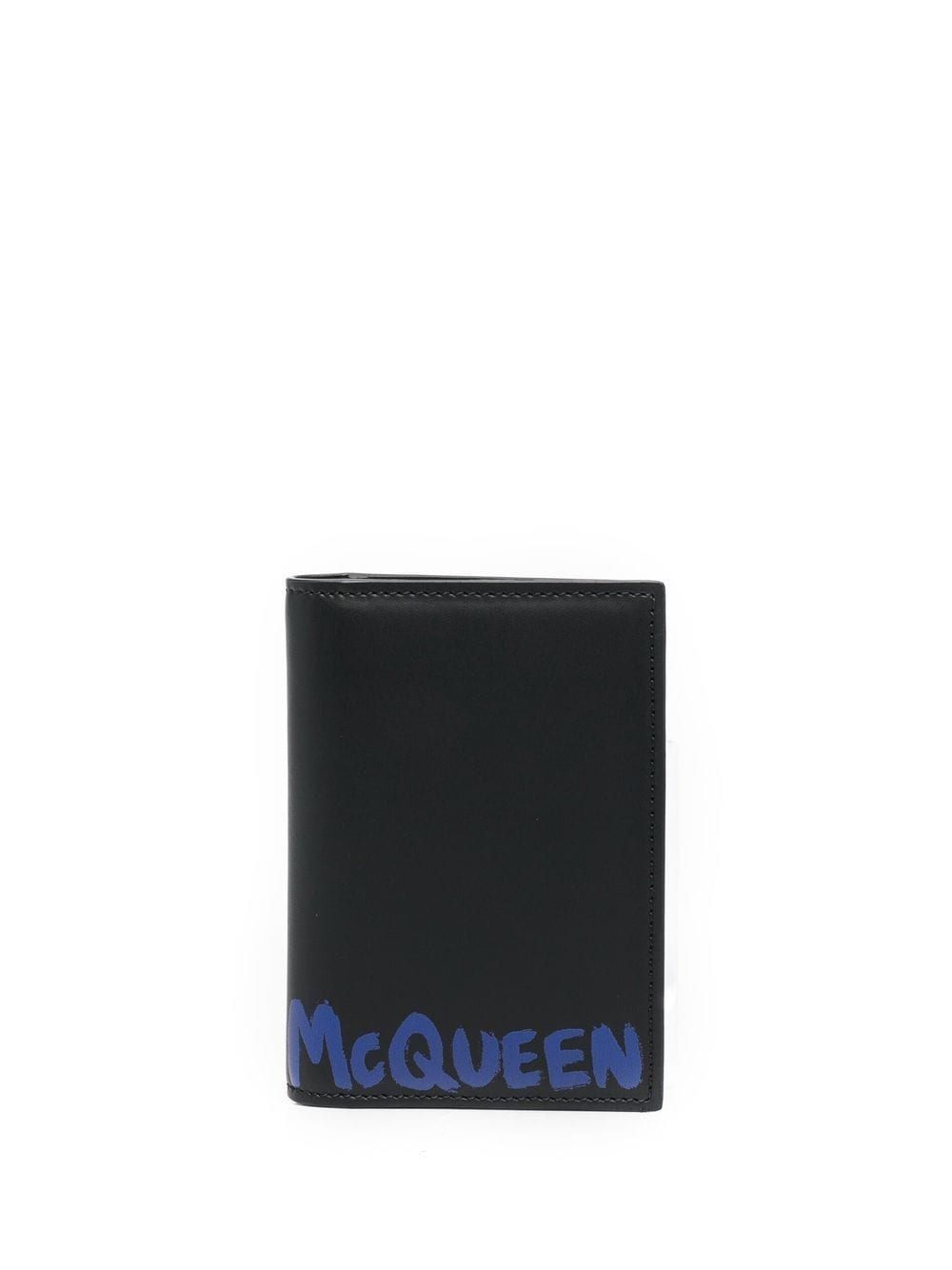 Alexander McQueen Black Leather Wallets for Men & Women | Luxury Designer Wallets for Everyday Use & Special Occasions