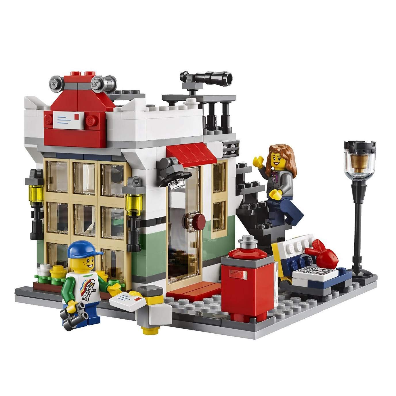LEGO Creator Toy and Grocery Shop Building Set - 3-in-1 Modular Store Model Kit for Kids & Adults - Perfect for Creative Play, Display, and Gift Giving