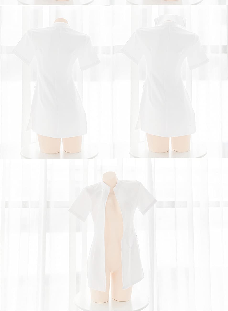 Sexy Naughty Nurse Lingerie Set - Role Play Costume for Women | Halloween, Cosplay, Boudoir & Valentine's Day Outfits