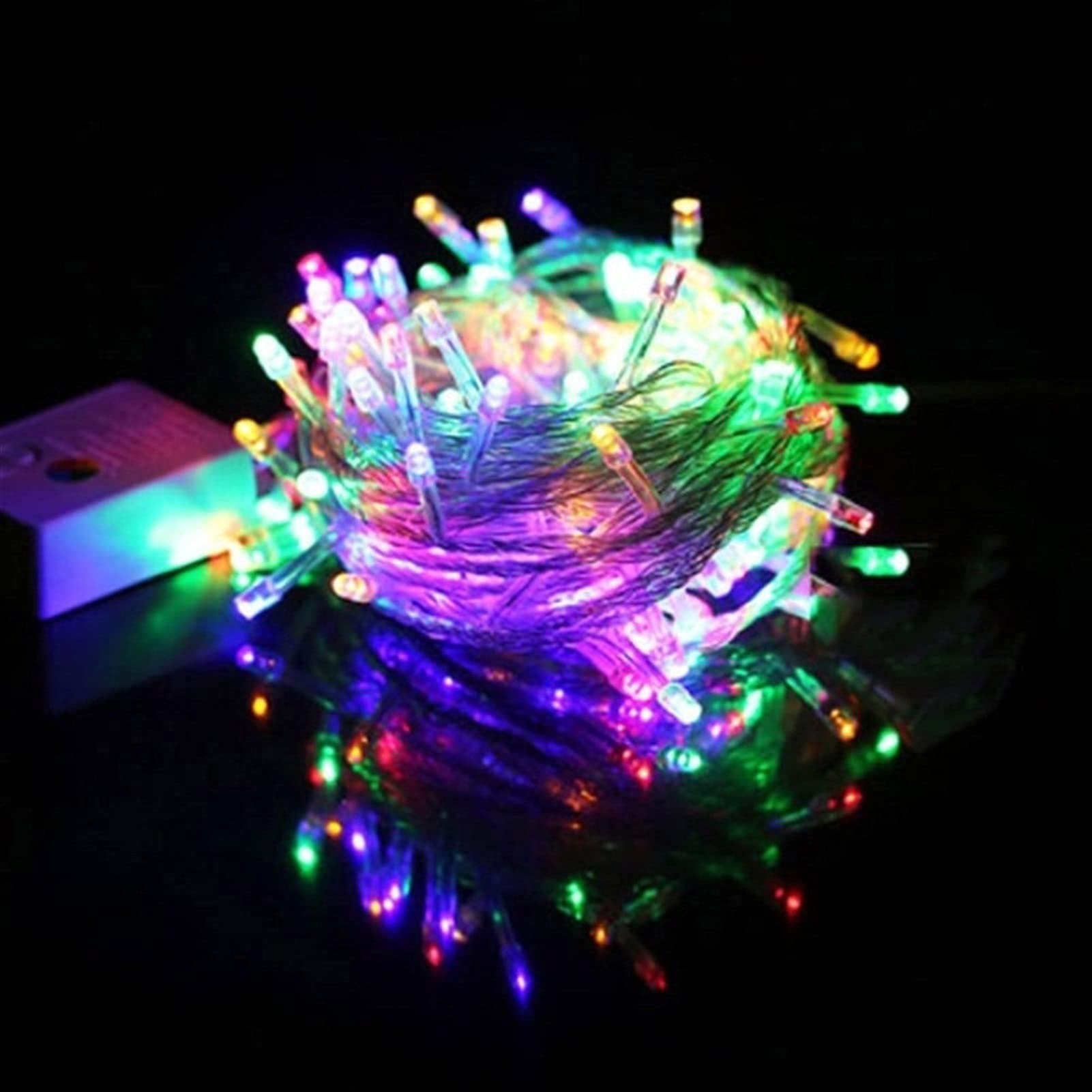 3M 10M 20M 30M 50M 100M Warm White LED String Lights - Durable Fairy Lights for Christmas, Wedding, Party, Home & Outdoor Decor - Waterproof Curtain Lights for Bedroom, Garden, Xmas Tree, New Year Celebration